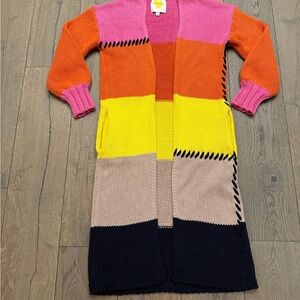 Kerri Rosenthal Alaina Duster in Canin Stripe XS